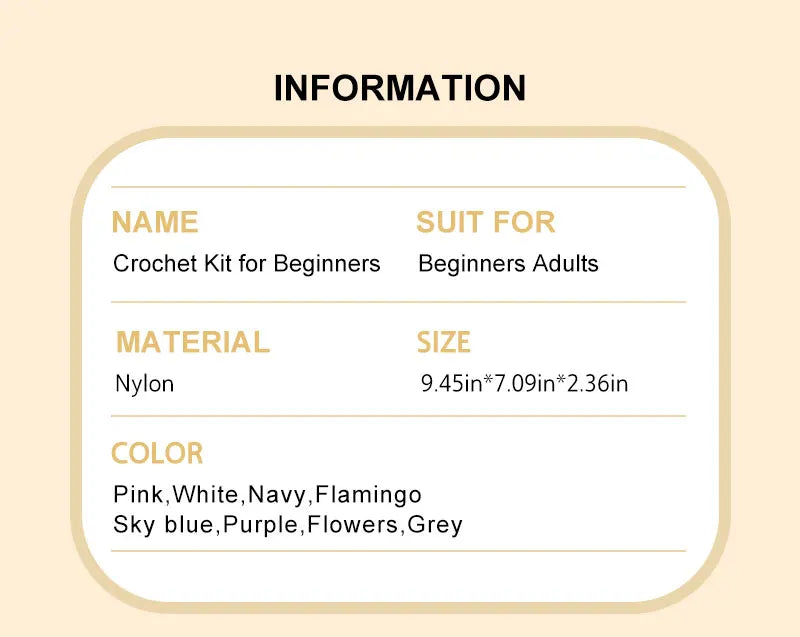 Gradient Cotton Yarn & 59pcs Crochet Hook Kit – DIY Beginner Knitting Set