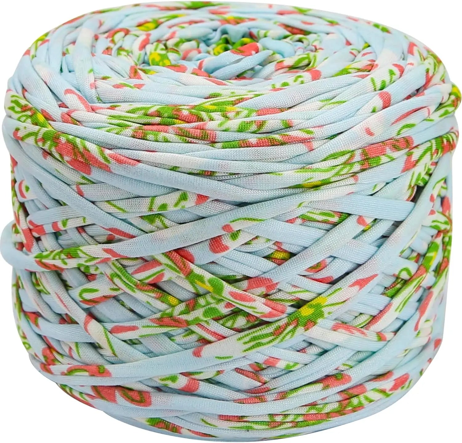 400g Thick T-Shirt Yarn – Elastic Fabric for DIY Crochet & Knitting