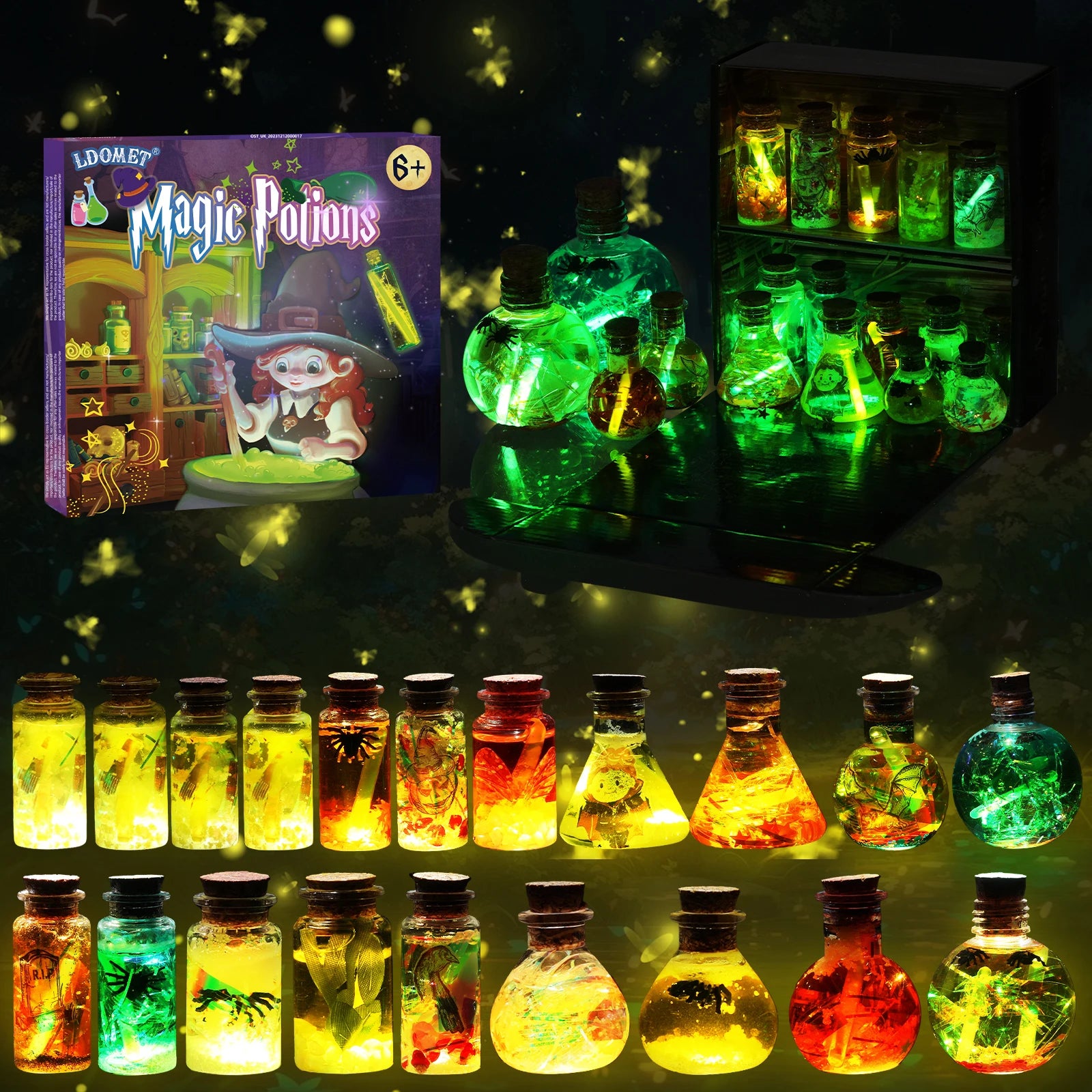 DIY Fairy Magic Potions Kit for Kids