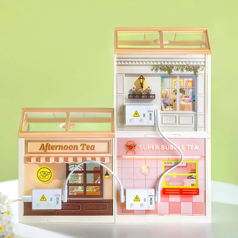 Robotime DIY Miniature Dollhouse – Supply Store Kit
