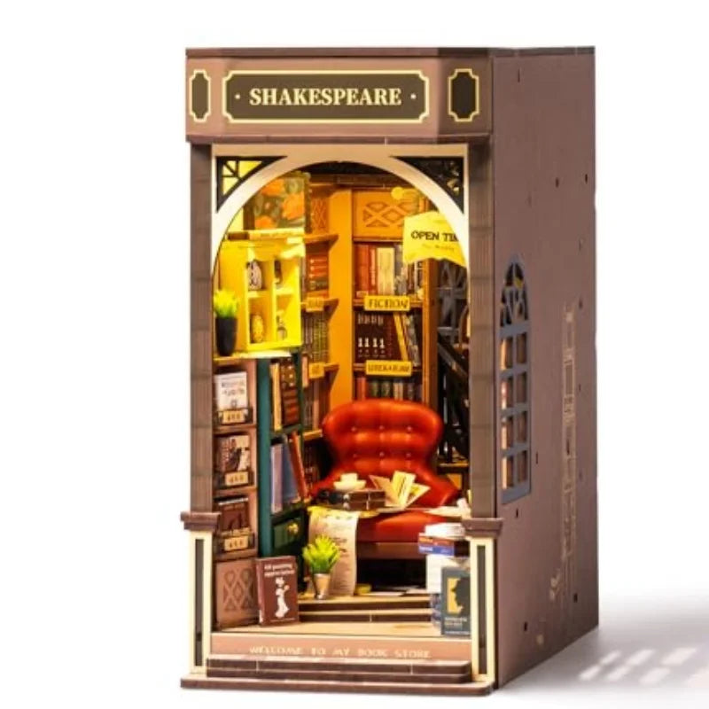 Robotime Rolife DIY Book Nook Miniature Dollhouse