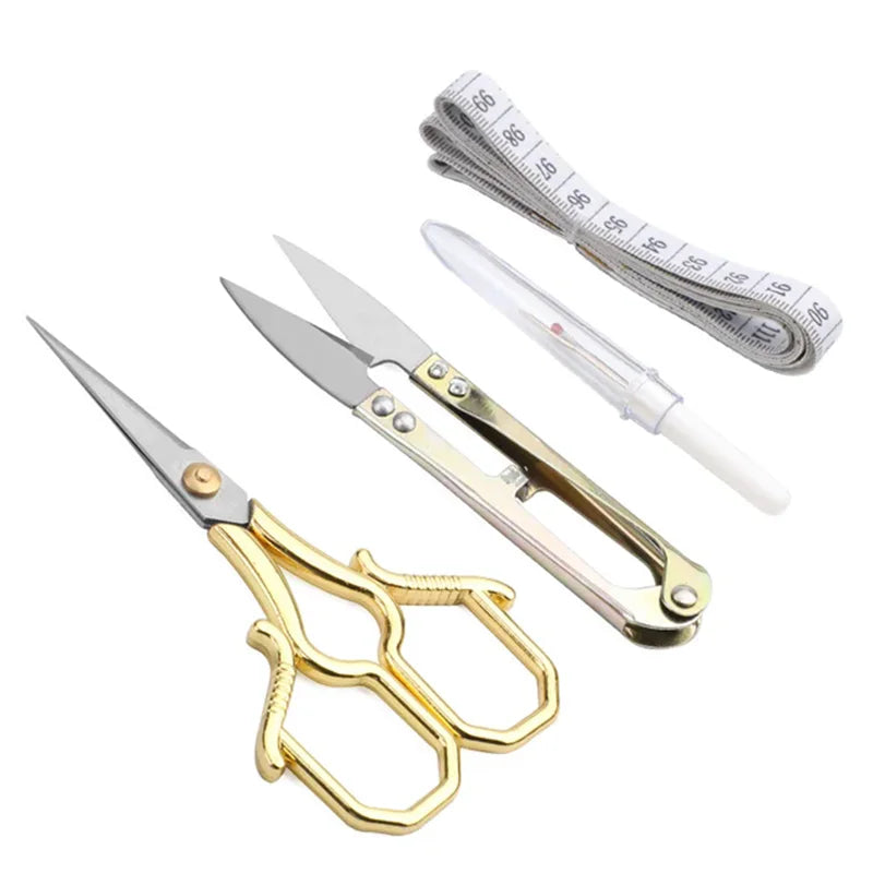 Sewing Tools Set with Scissors, Tape & Ripper