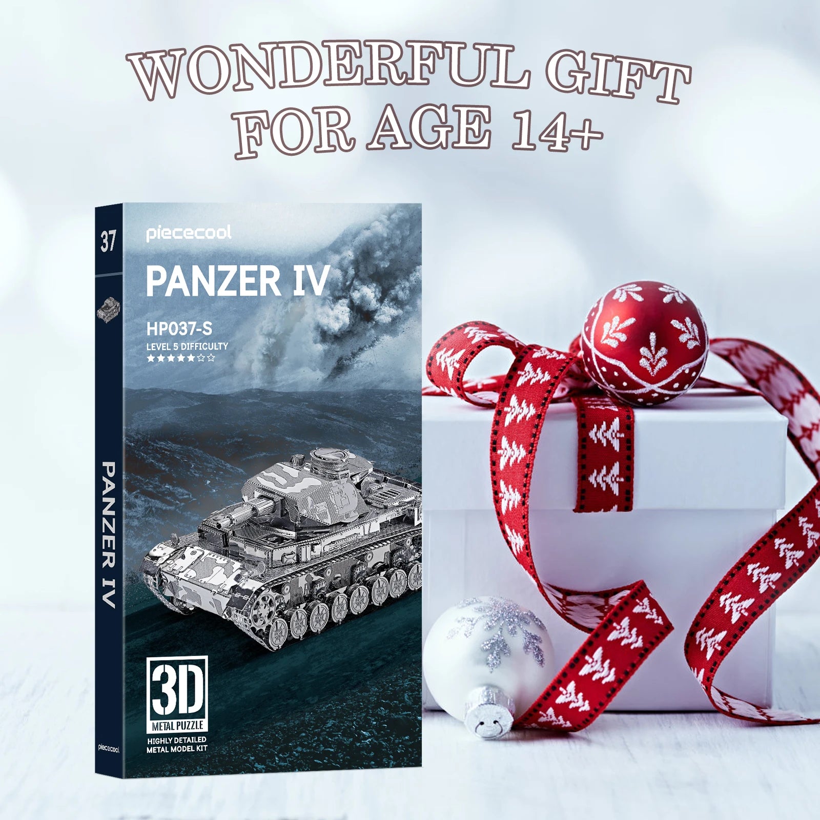 Piececool 3D Metal Tank Model Kit