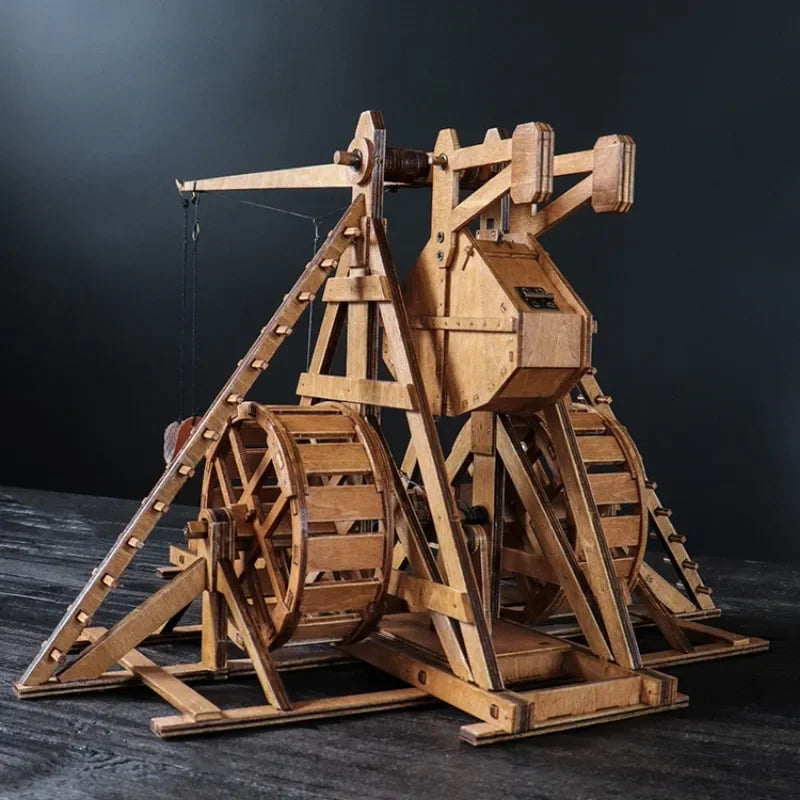 1:48 DIY Wooden Trebuchet Catapult Model