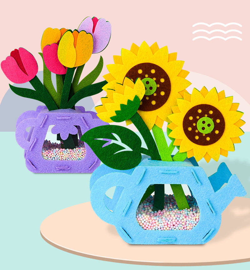 DIY Flower Pot Montessori Craft Kit for Kids of all ages