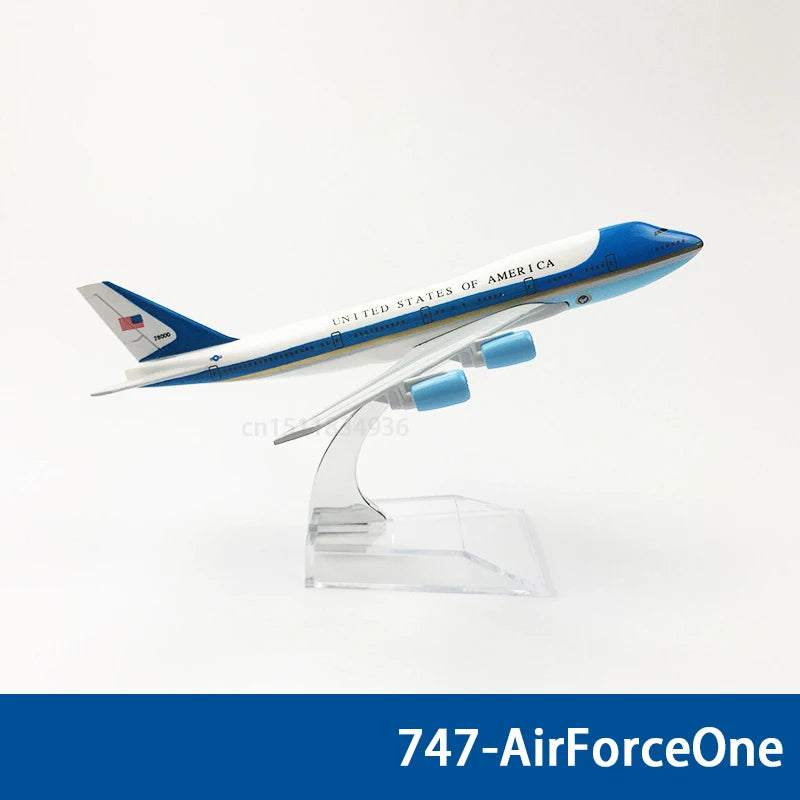 6-Inch Diecast Boeing Airplane Model (737–787 Series)