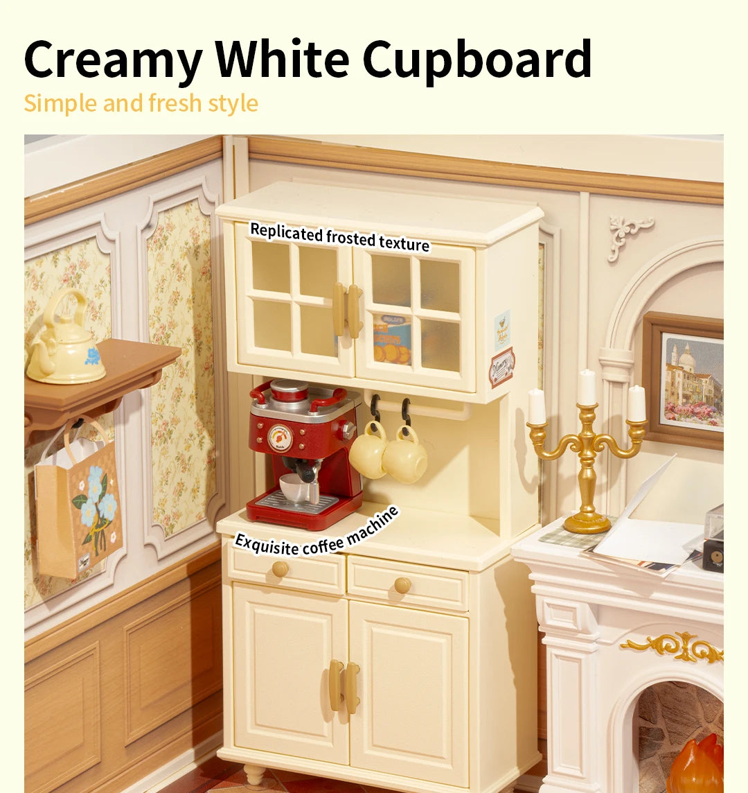 Robotime DIY Miniature Dollhouse – Supply Store Kit