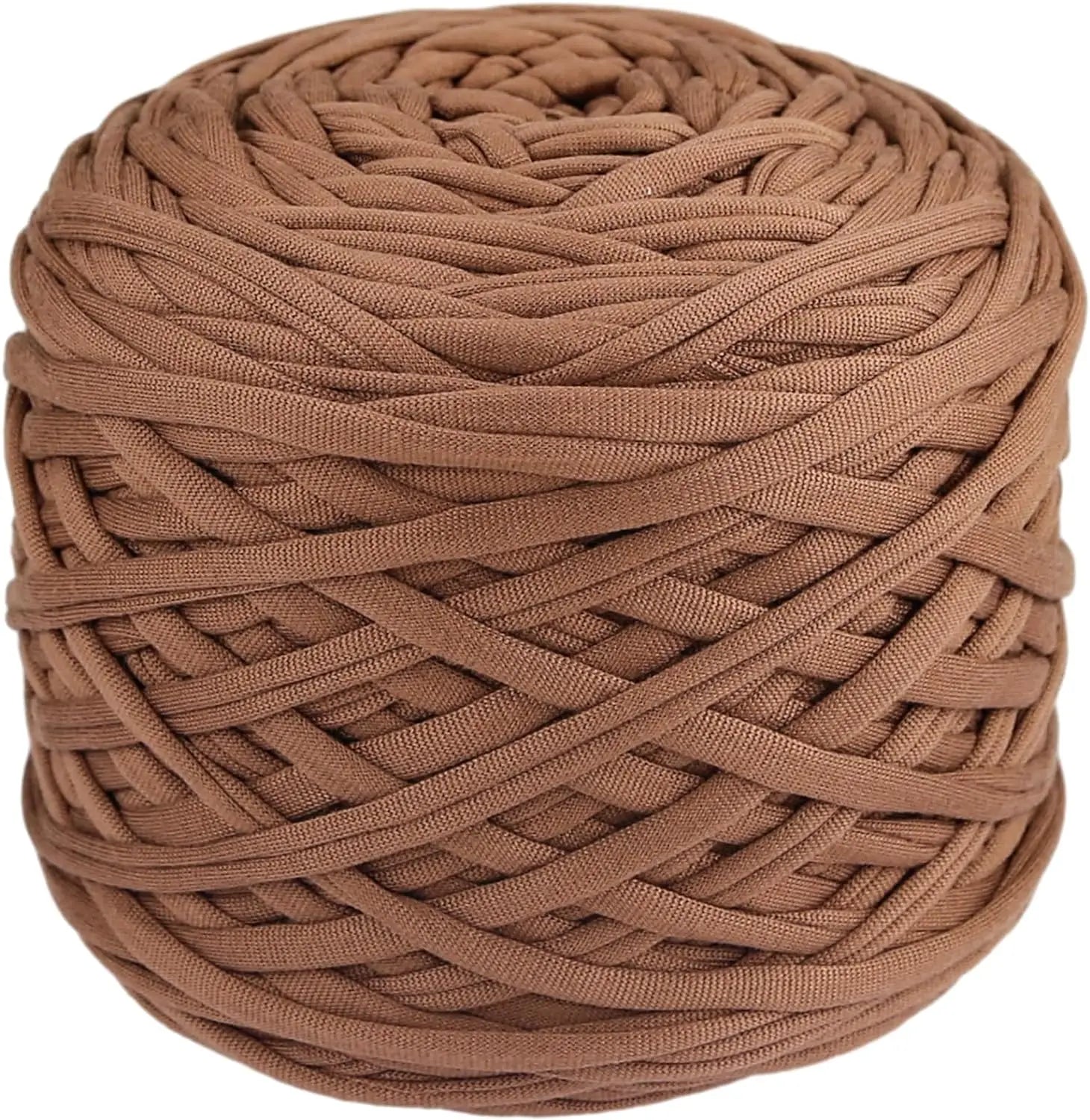 400g Thick T-Shirt Yarn – Elastic Fabric for DIY Crochet & Knitting