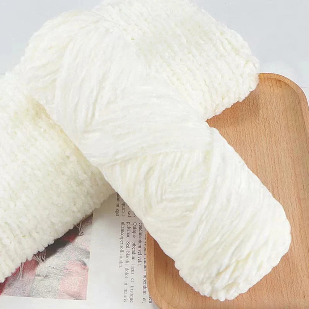 Beginner Crochet Yarn – 50g Soft Cotton Blend (68% Cotton, 32% Nylon)