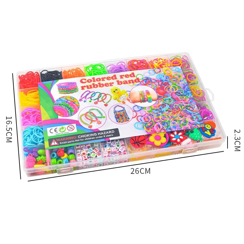 Rainbow Loom Bands DIY Bracelet Kit