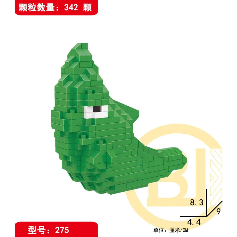 Mini Pokémon Building Blocks – Pikachu, Charizard, Eevee, Mewtwo