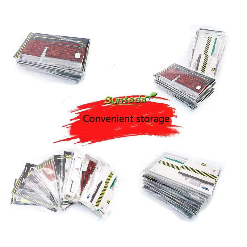 1/32 Scale Car Garage Diorama with LED Lights