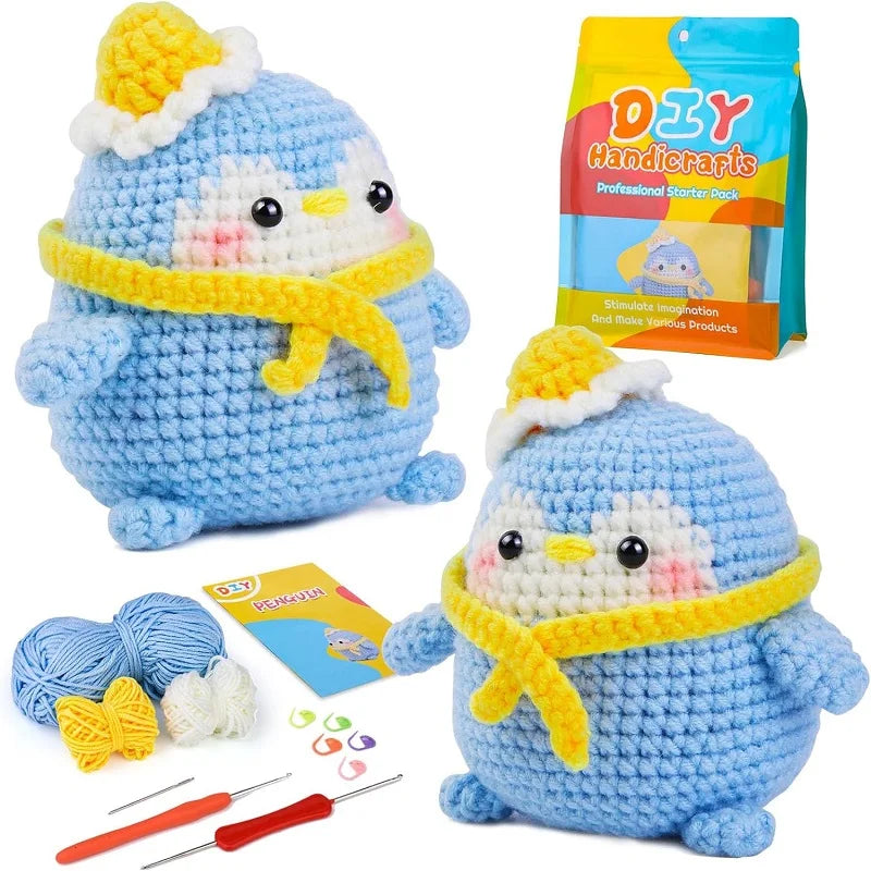 BUDDUR Animal Crochet Kit for Beginners