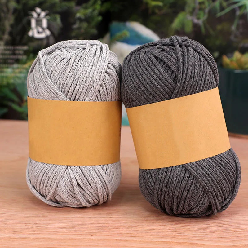 Crochet Cotton Yarn – Soft Worsted Baby Milk Cotton Thread