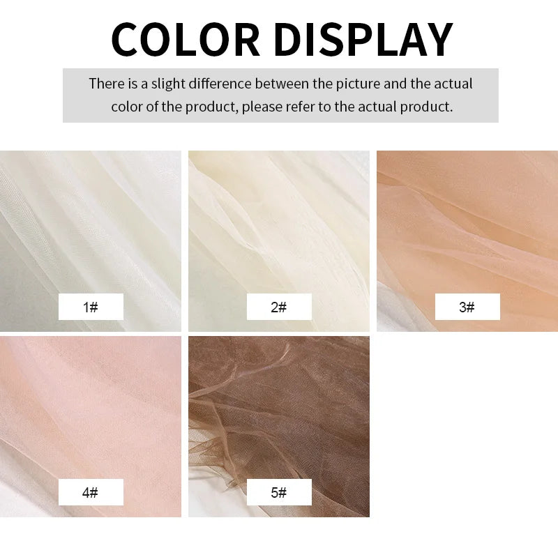 No Stretch Premium Corsetry Mesh Fabric