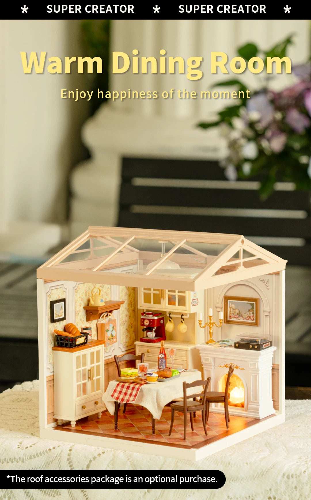 Robotime DIY Miniature Dollhouse – Supply Store Kit