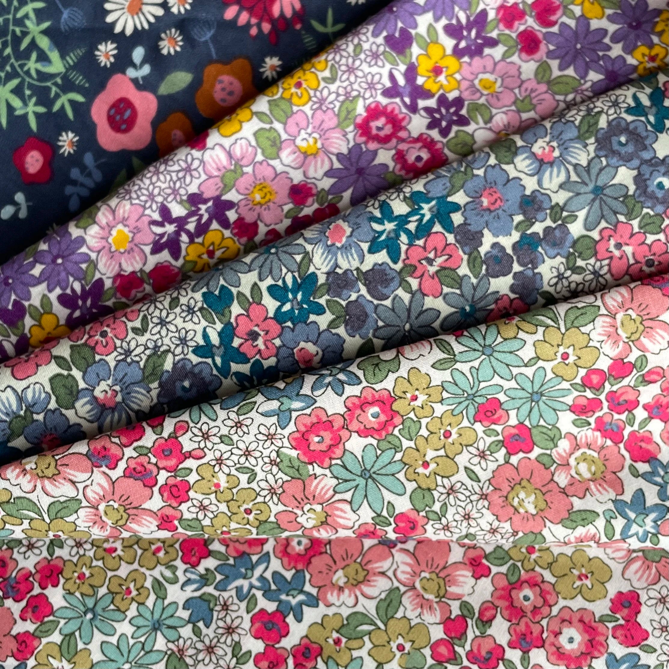 145x50cm Floral 100% Cotton Digital Print Fabric for Sewing