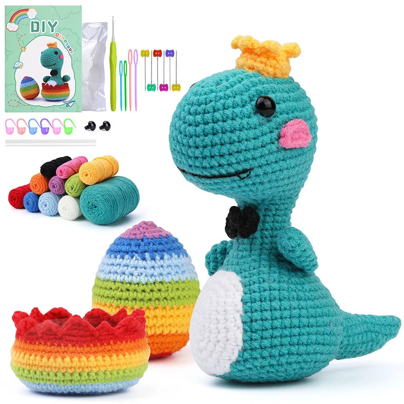 KRABALL Crochet Animal Kit for Beginners