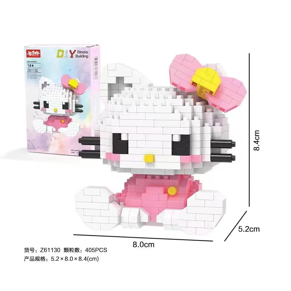 Hello Kitty & Friends Mini Building Blocks – Sanrio Puzzle Toy Gift