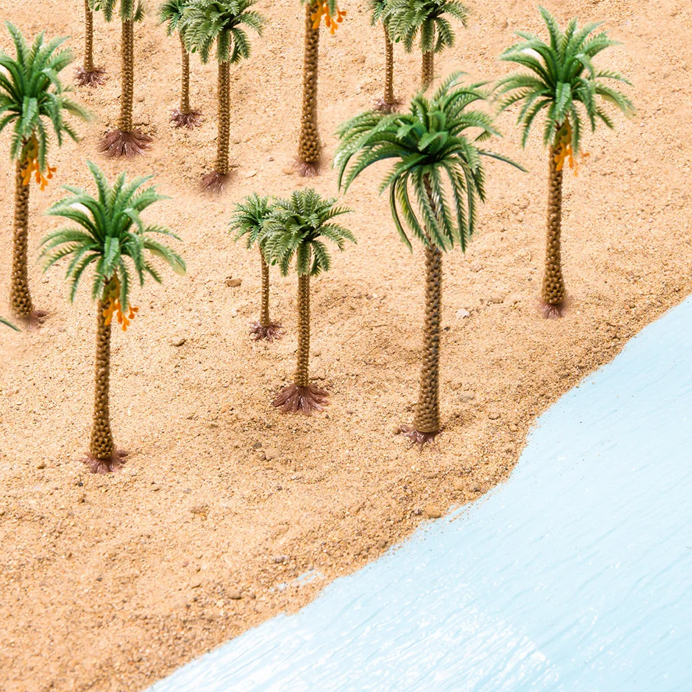 Miniature Coconut Palm Tree Set 5pcs