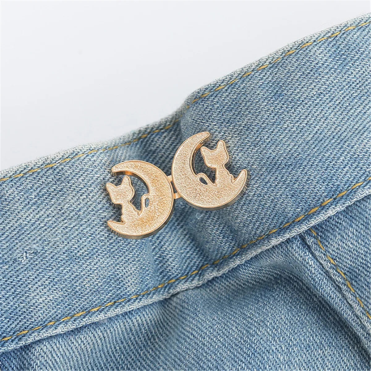 Adjustable Waist Buckle Button for Jeans