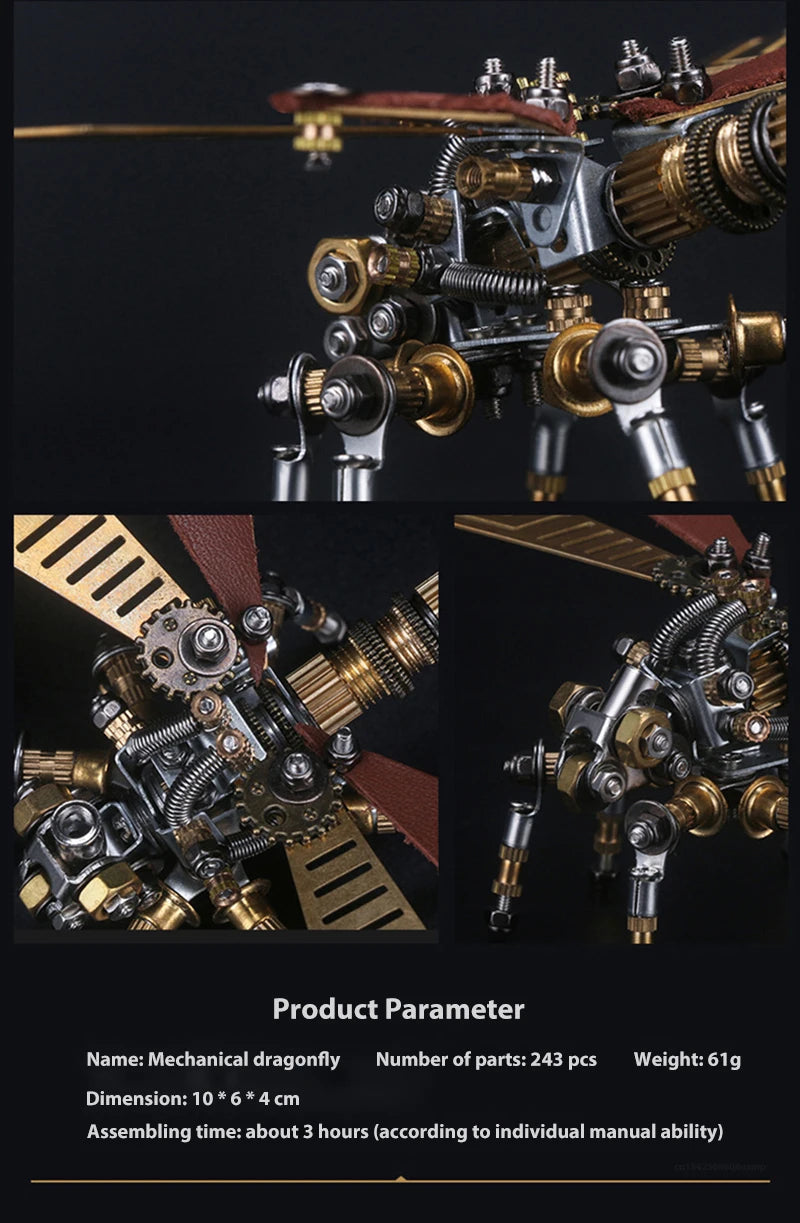 Mechanical Insect Metal DIY 3D Puzzle Model Kit