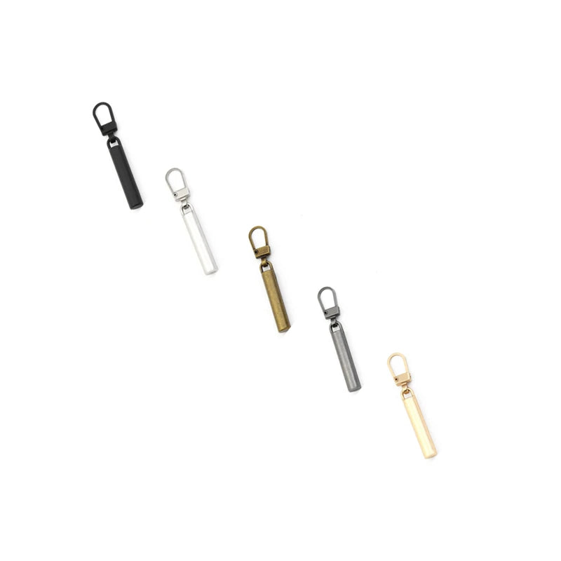 5pcs Detachable Metal Zipper Pull Tabs for Repair