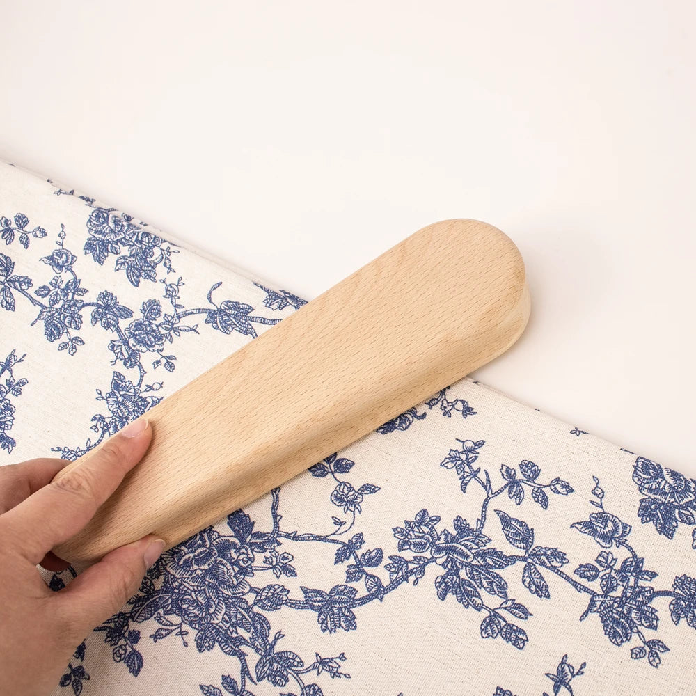 Beech Wooden Tailor’s Clapper Double-Sided Pressing Pad