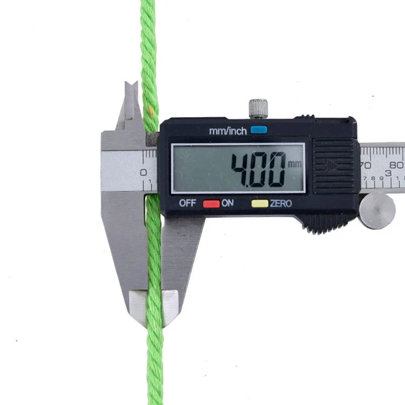 10m 4mm Braided Cotton Macrame Rope – Natural DIY Craft Cord