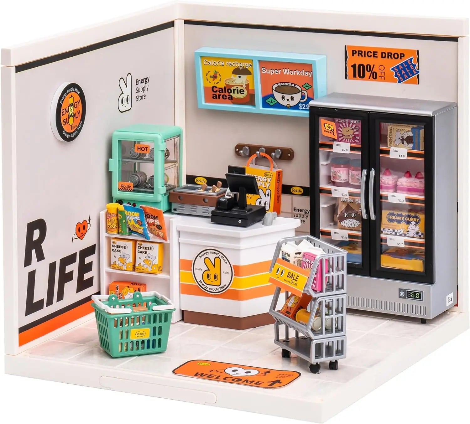 Robotime Miniature Dollhouse Kit – Supply Store