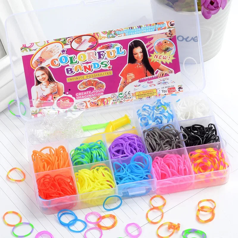 Rainbow Loom Bands DIY Bracelet Kit