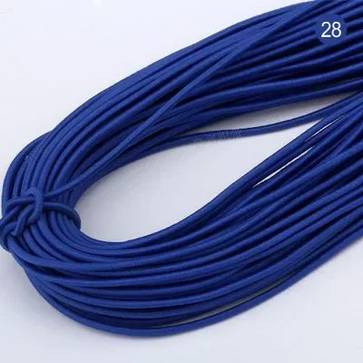 2mm Colorful Round Elastic Cord for DIY Sewing 5m