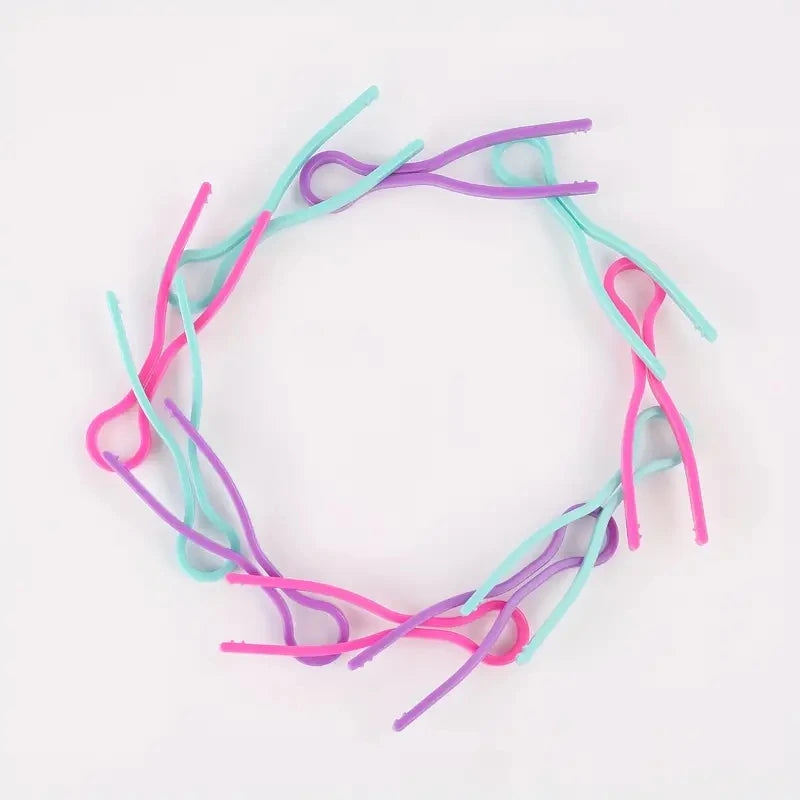 Mixed Color Plastic Bobbin Thread Clips – 10/30/50pcs