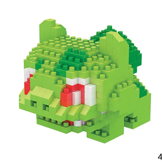 Mini Pokémon Building Blocks – Pikachu, Charizard, Eevee & More