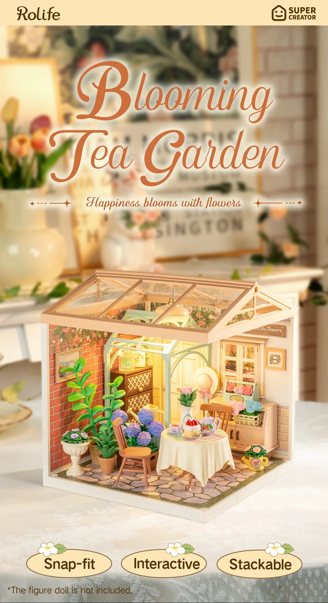 Robotime DIY Miniature Dollhouse – Supply Store Kit