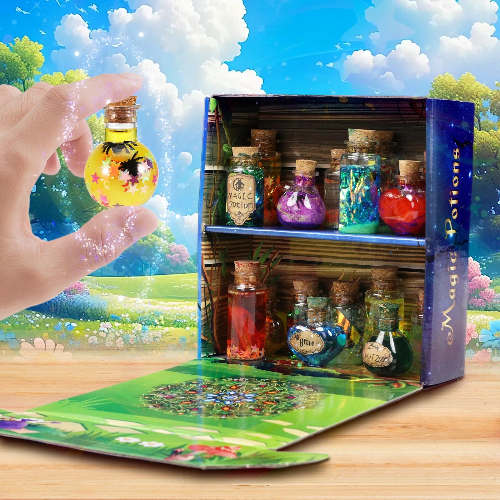 DIY Fairy Magic Potions Kit for Kids