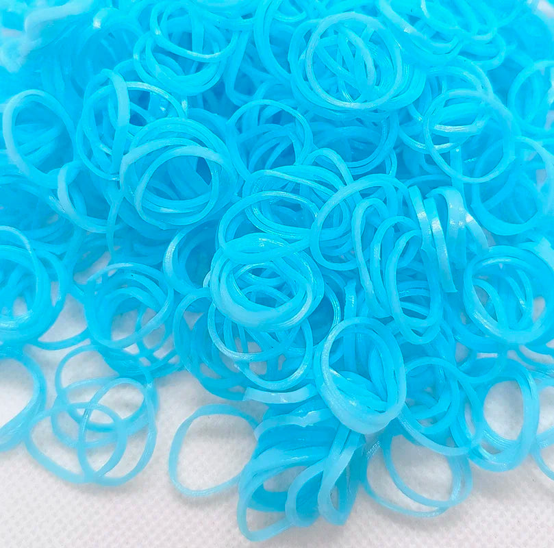 Double Color Rubble Loom Bands Bracelet DIY Jewelry Kit