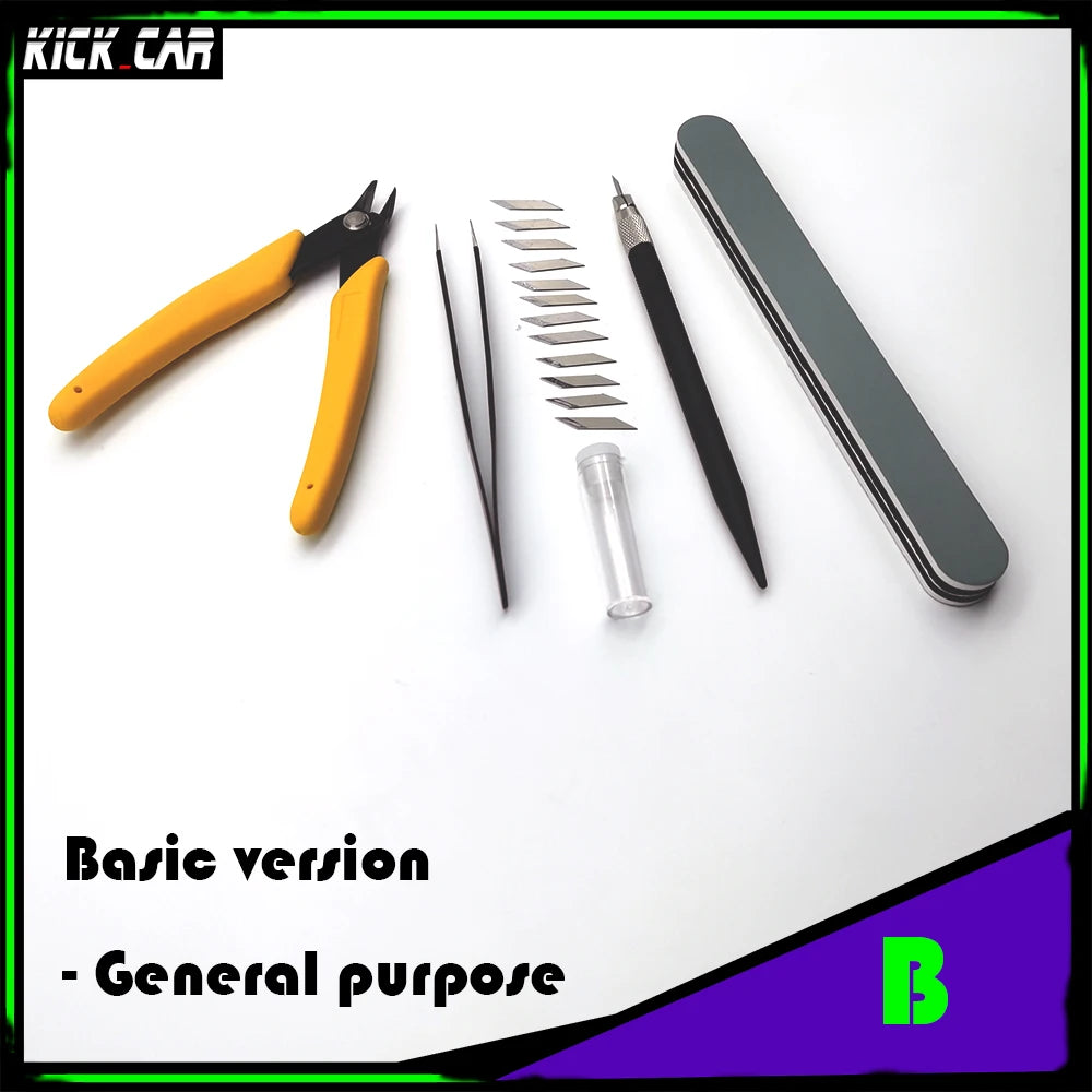 Model Building Tools Kit for Tamiya Gundam Model Car Toys Hobby Craft Pliers Cutting Mat Airplane Assemble Repairing Fixing set