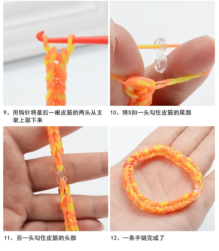 Rainbow Loom Bands DIY Bracelet Kit