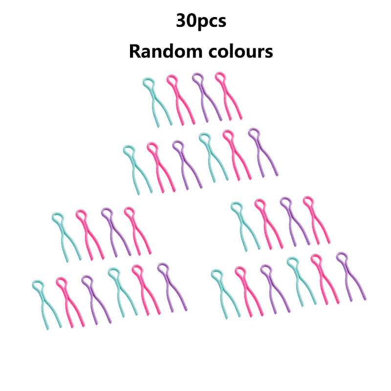 Mixed Color Plastic Bobbin Thread Clips – 10/30/50pcs