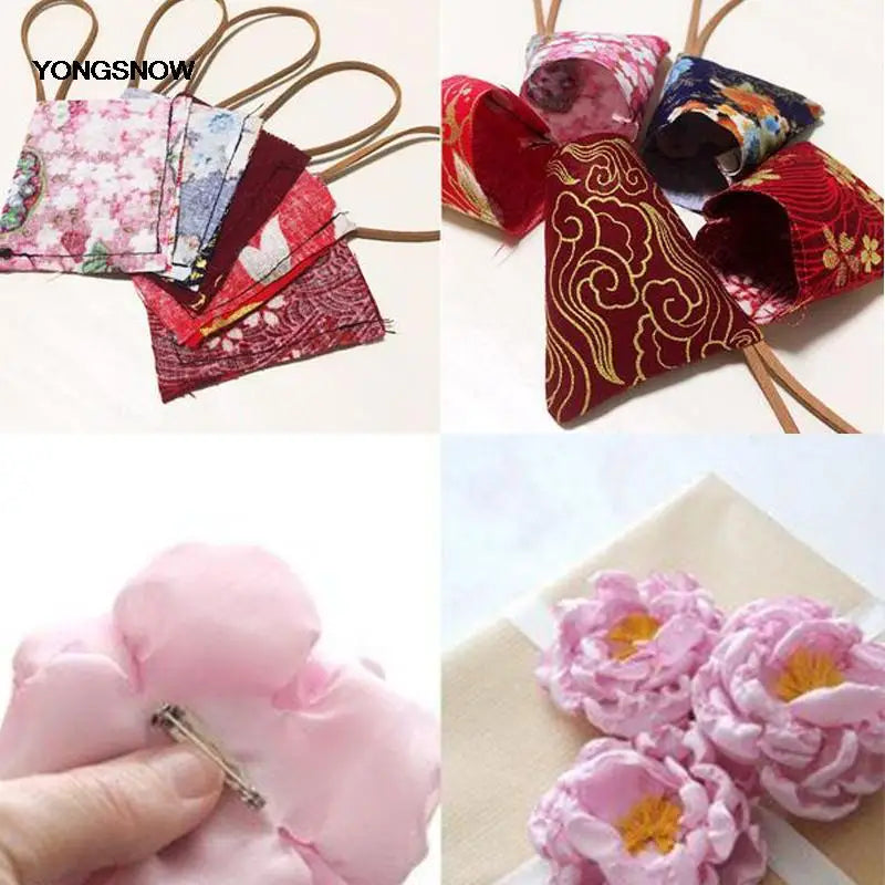 50PCS 10x10cm Floral Cotton Fabric Squares – Quilting Patchwork