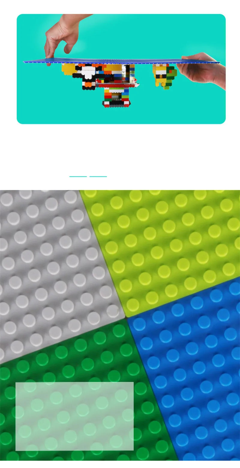 2PCS 32x64 Large Base Plates Compatible with Building Blocks
