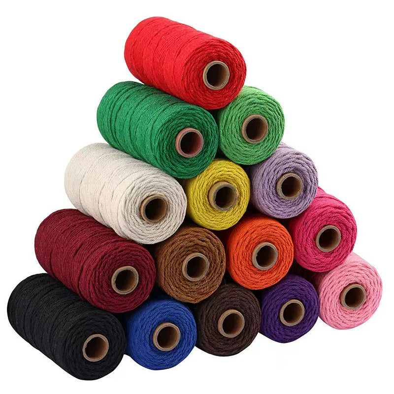 2mm Cotton Macrame Cord – 100M DIY Craft Rope