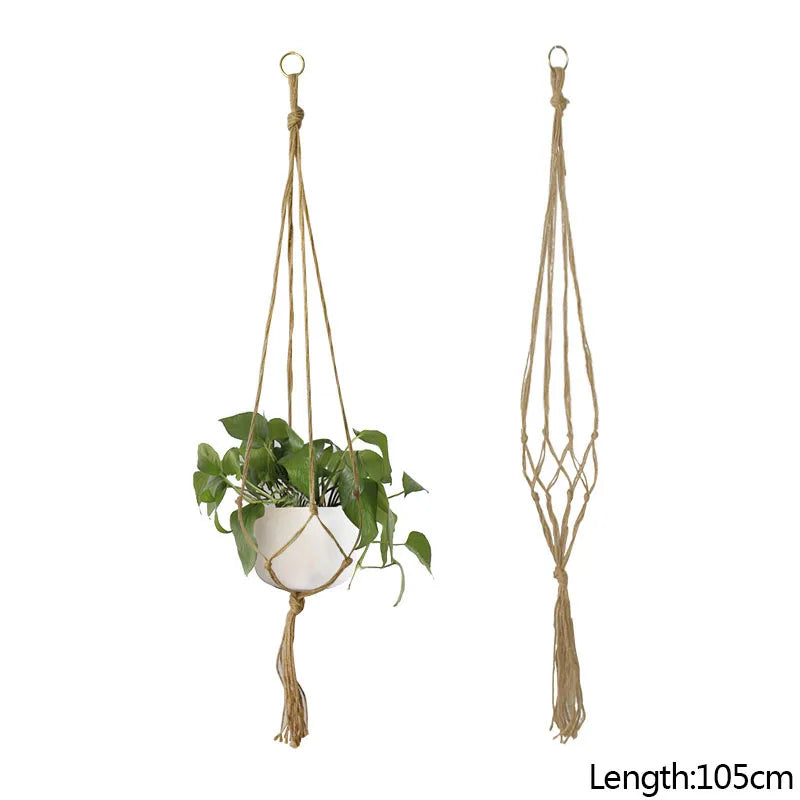 Macrame Plant Hanger Rope Basket Holder