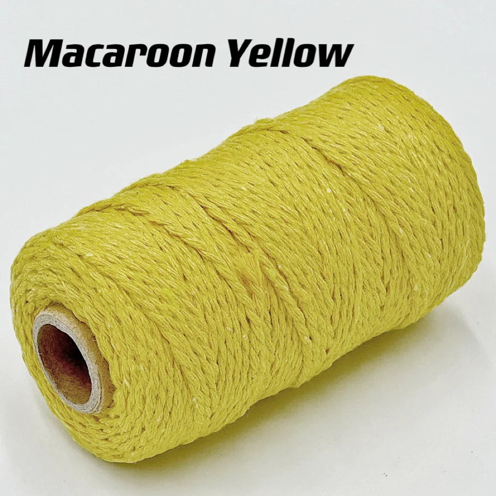 2mm Macrame Cord 100m Natural Twine String