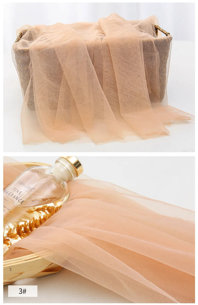 No Stretch Premium Corsetry Mesh Fabric