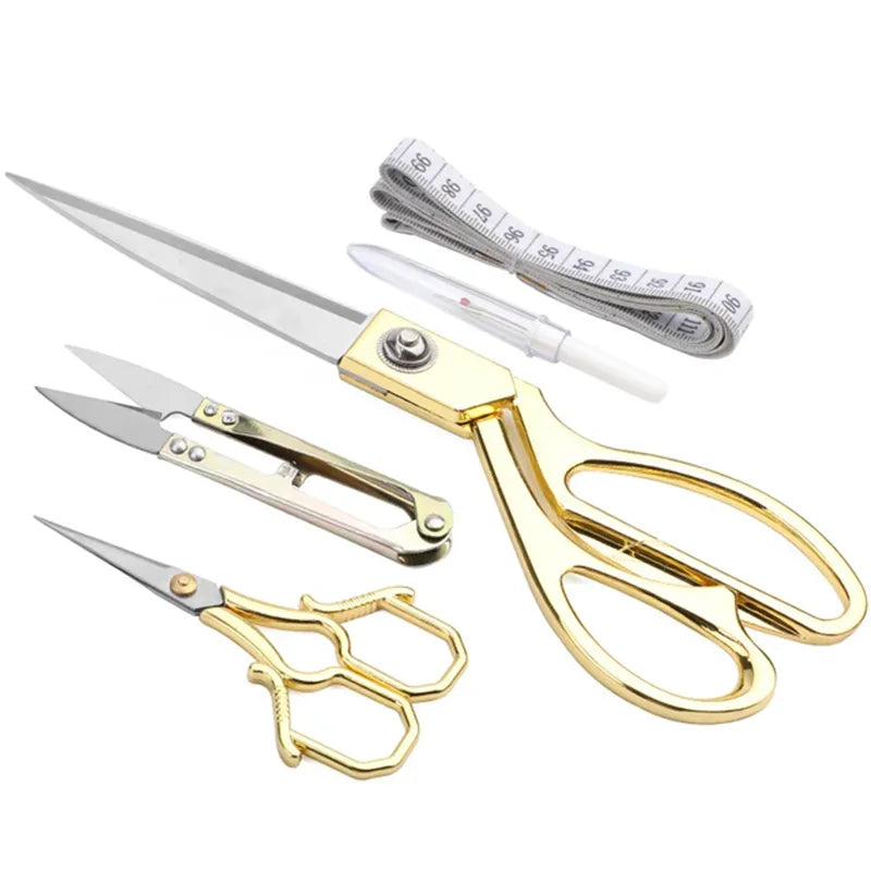 Sewing Tools Set with Scissors, Tape & Ripper