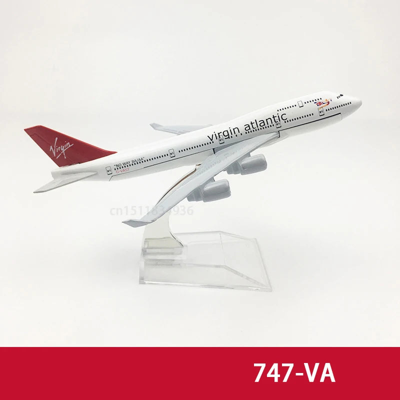 6-Inch Diecast Boeing Airplane Model (737–787 Series)