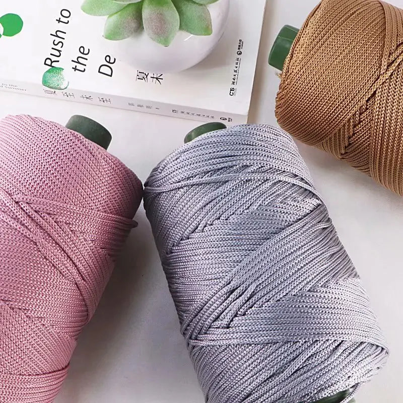 3mm Twisted Colored Cotton Cord – DIY Craft Rope