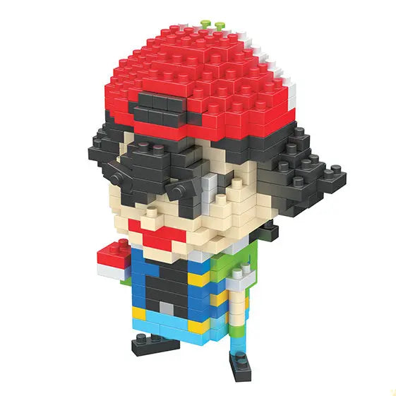 Mini Pokémon Building Blocks – Pikachu, Charizard, Eevee & More